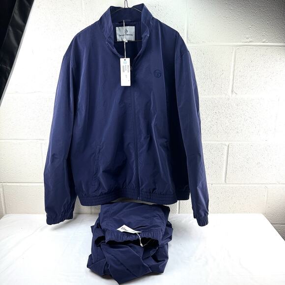 Sergio Tacchini Tracksuit XXL - Nico - Blue Eclipse, Embroidery, New With Tags - Picture 6 of 16
